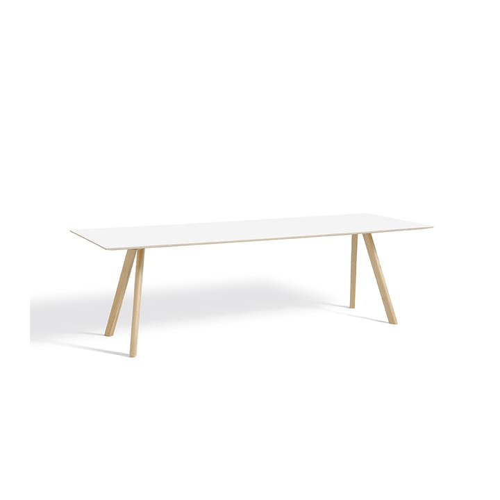 CPH30 matbord, 250 cm - White laminate-lackad ek - HAY